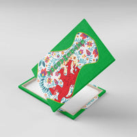 Extremadura Flag Canvas Wall Art Autonomous Community of Spain - Wonder Print Shop