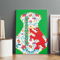 Extremadura Flag Canvas Wall Art Autonomous Community of Spain - Wonder Print Shop