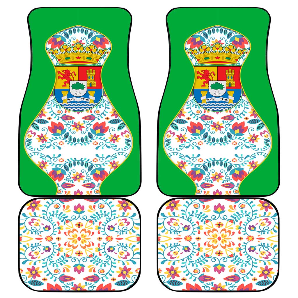 Extremadura Flag Car Mats Autonomous Community of Spain - Wonder Print Shop