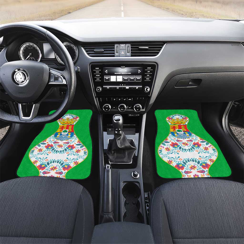 Extremadura Flag Car Mats Autonomous Community of Spain - Wonder Print Shop