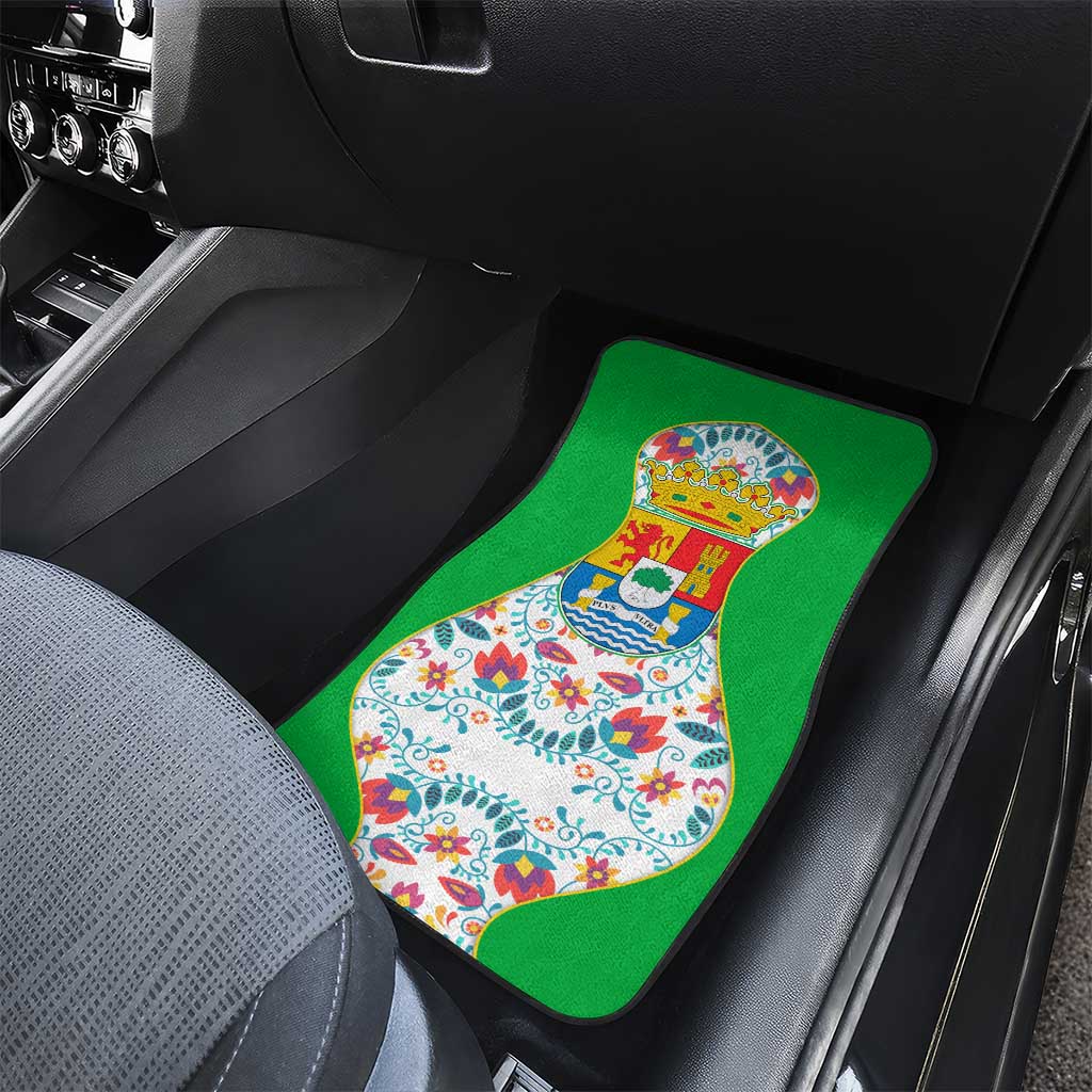 Extremadura Flag Car Mats Autonomous Community of Spain - Wonder Print Shop