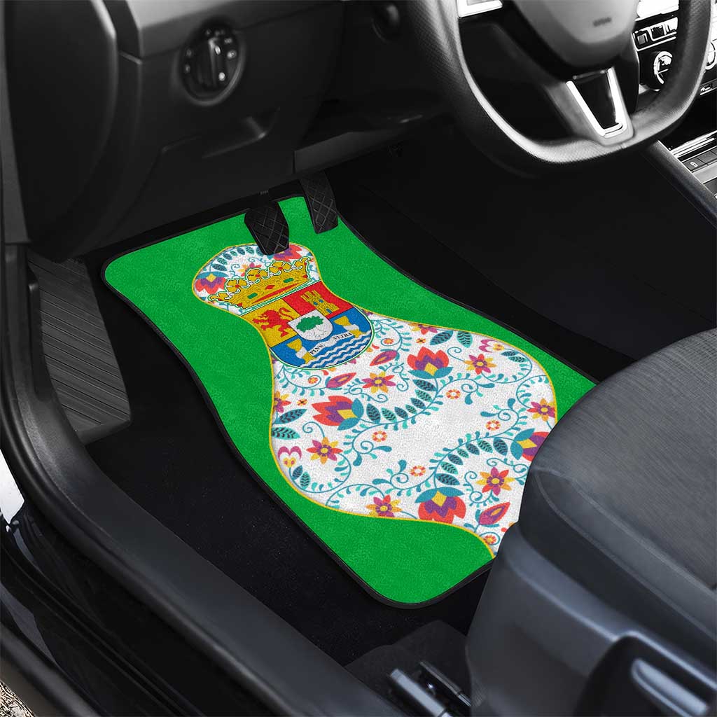 Extremadura Flag Car Mats Autonomous Community of Spain - Wonder Print Shop