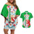 Extremadura Flag Couples Matching Off Shoulder Short Dress and Hawaiian Shirt Autonomous Community of Spain - Wonder Print Shop