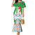 Extremadura Flag Family Matching Mermaid Dress and Hawaiian Shirt Autonomous Community of Spain - Wonder Print Shop