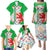 Extremadura Flag Family Matching Puletasi and Hawaiian Shirt Autonomous Community of Spain - Wonder Print Shop