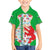 Extremadura Flag Family Matching Short Sleeve Bodycon Dress and Hawaiian Shirt Autonomous Community of Spain - Wonder Print Shop
