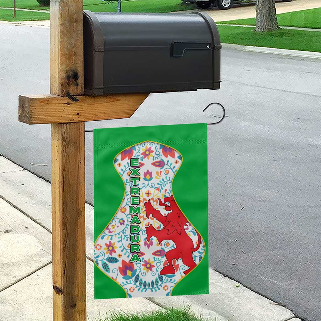 Extremadura Flag Garden Flag Autonomous Community of Spain - Wonder Print Shop