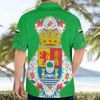 Extremadura Flag Hawaiian Shirt Autonomous Community of Spain - Wonder Print Shop