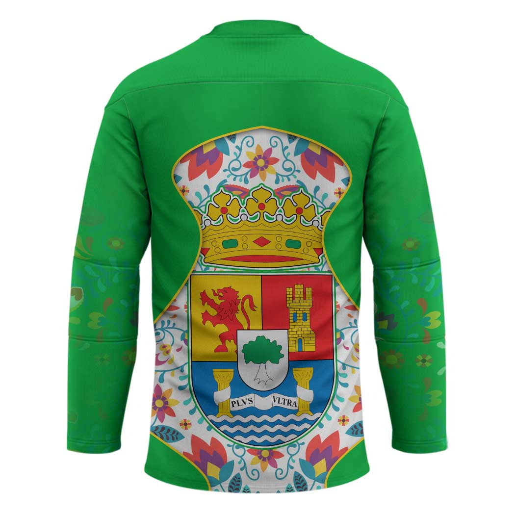 Extremadura Flag Hockey Jersey Autonomous Community of Spain - Wonder Print Shop