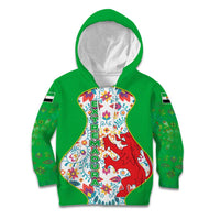 Extremadura Flag Kid Hoodie Autonomous Community of Spain - Wonder Print Shop