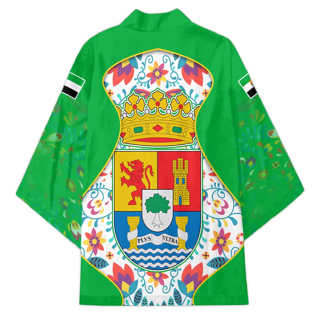 Extremadura Flag Kimono Autonomous Community of Spain - Wonder Print Shop