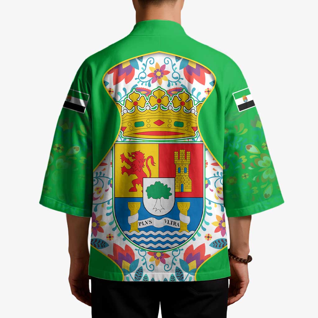 Extremadura Flag Kimono Autonomous Community of Spain - Wonder Print Shop