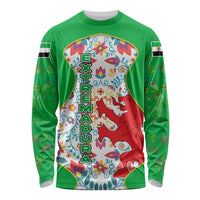 Extremadura Flag Long Sleeve Shirt Autonomous Community of Spain - Wonder Print Shop