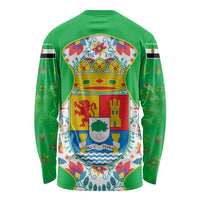Extremadura Flag Long Sleeve Shirt Autonomous Community of Spain - Wonder Print Shop