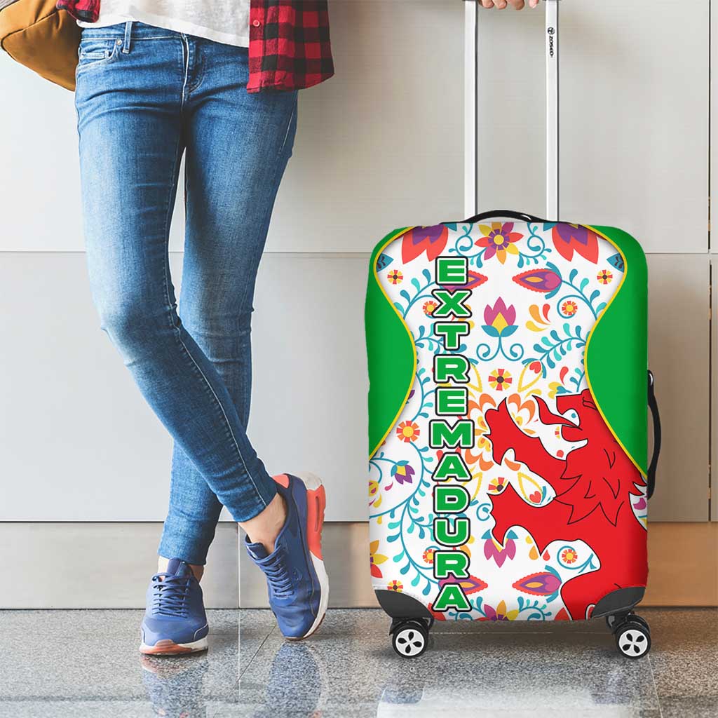 Extremadura Flag Luggage Cover Autonomous Community of Spain - Wonder Print Shop