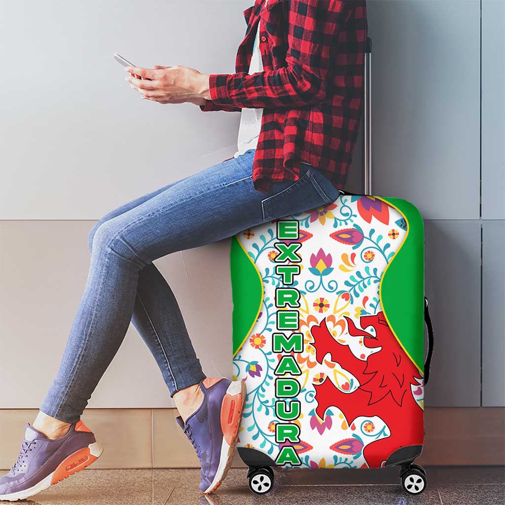 Extremadura Flag Luggage Cover Autonomous Community of Spain - Wonder Print Shop