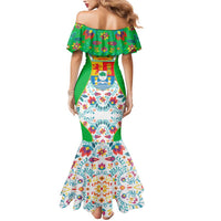 Extremadura Flag Mermaid Dress Autonomous Community of Spain - Wonder Print Shop