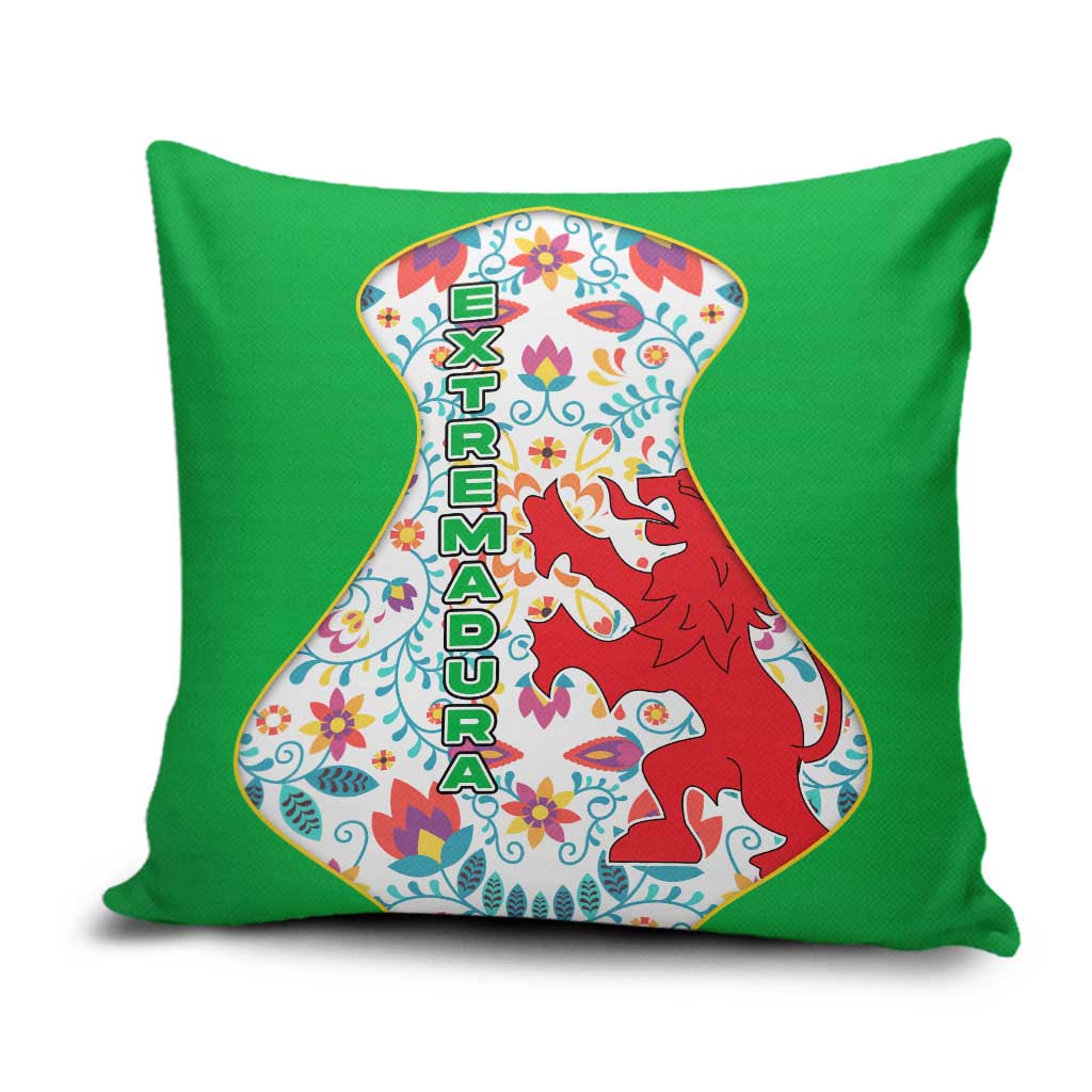 Extremadura Flag Pillow Cover Autonomous Community of Spain - Wonder Print Shop