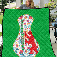 Extremadura Flag Quilt Autonomous Community of Spain - Wonder Print Shop