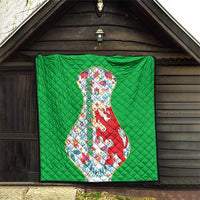 Extremadura Flag Quilt Autonomous Community of Spain - Wonder Print Shop