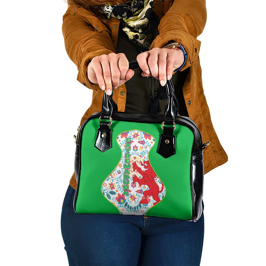 Extremadura Flag Shoulder Handbag Autonomous Community of Spain - Wonder Print Shop