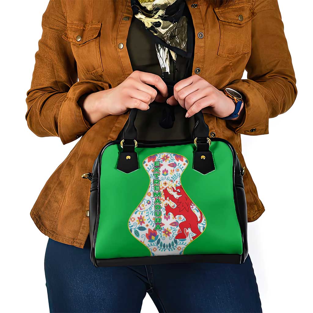 Extremadura Flag Shoulder Handbag Autonomous Community of Spain - Wonder Print Shop