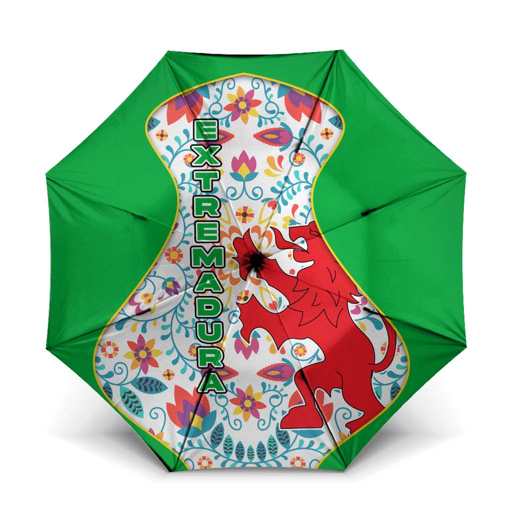 Extremadura Flag Umbrella Autonomous Community of Spain - Wonder Print Shop