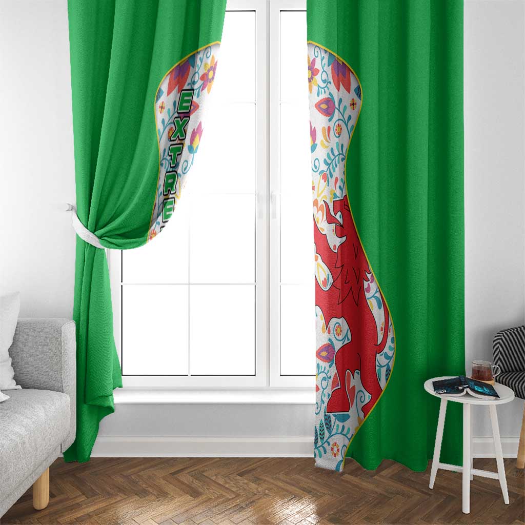 Extremadura Flag Window Curtain Autonomous Community of Spain - Wonder Print Shop