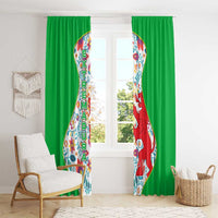 Extremadura Flag Window Curtain Autonomous Community of Spain - Wonder Print Shop