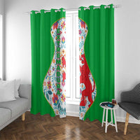 Extremadura Flag Window Curtain Autonomous Community of Spain - Wonder Print Shop