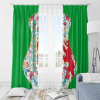 Extremadura Flag Window Curtain Autonomous Community of Spain - Wonder Print Shop