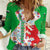 Extremadura Flag Women Casual Shirt Autonomous Community of Spain - Wonder Print Shop