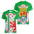 Extremadura Flag Women V-Neck T-Shirt Autonomous Community of Spain - Wonder Print Shop