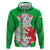 Extremadura Flag Zip Hoodie Autonomous Community of Spain - Wonder Print Shop