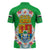 Extremadura Flag Zipper Polo Shirt Autonomous Community of Spain - Wonder Print Shop