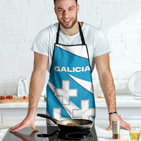 Galicia Flag Apron Autonomous Community of Spain - Wonder Print Shop