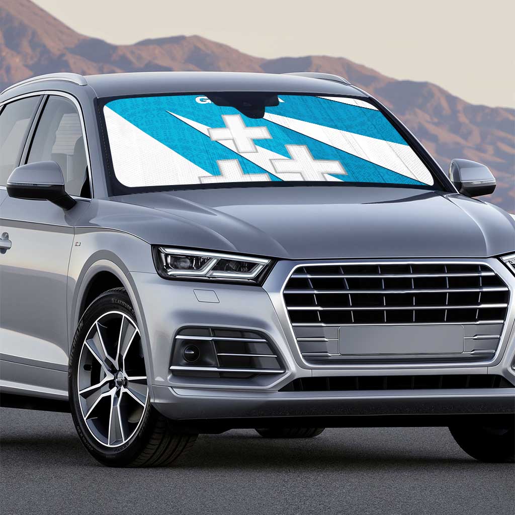 Galicia Flag Auto Sun Shade Autonomous Community of Spain - Wonder Print Shop