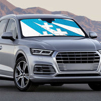 Galicia Flag Auto Sun Shade Autonomous Community of Spain - Wonder Print Shop