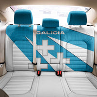 Galicia Flag Back Car Seat Cover Autonomous Community of Spain - Wonder Print Shop
