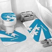 Galicia Flag Bathroom Set Autonomous Community of Spain - Wonder Print Shop