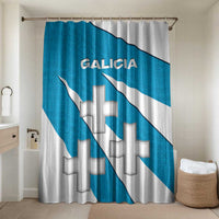 Galicia Flag Bathroom Set Autonomous Community of Spain - Wonder Print Shop