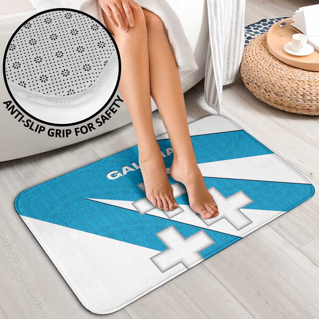 Galicia Flag Bathroom Set Autonomous Community of Spain - Wonder Print Shop