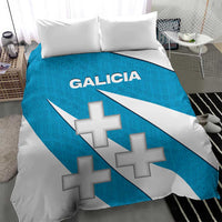 Galicia Flag Bedding Set Autonomous Community of Spain - Wonder Print Shop