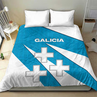 Galicia Flag Bedding Set Autonomous Community of Spain - Wonder Print Shop