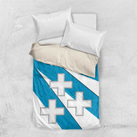 Galicia Flag Bedding Set Autonomous Community of Spain - Wonder Print Shop