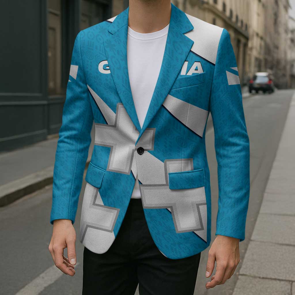 Galicia Flag Blazer Autonomous Community of Spain - Wonder Print Shop