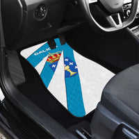 Galicia Flag Car Mats Autonomous Community of Spain - Wonder Print Shop