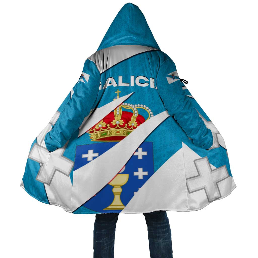Galicia Flag Cloak Autonomous Community of Spain - Wonder Print Shop