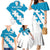 Galicia Flag Family Matching Mermaid Dress and Hawaiian Shirt Autonomous Community of Spain - Wonder Print Shop