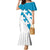 Galicia Flag Family Matching Mermaid Dress and Hawaiian Shirt Autonomous Community of Spain - Wonder Print Shop